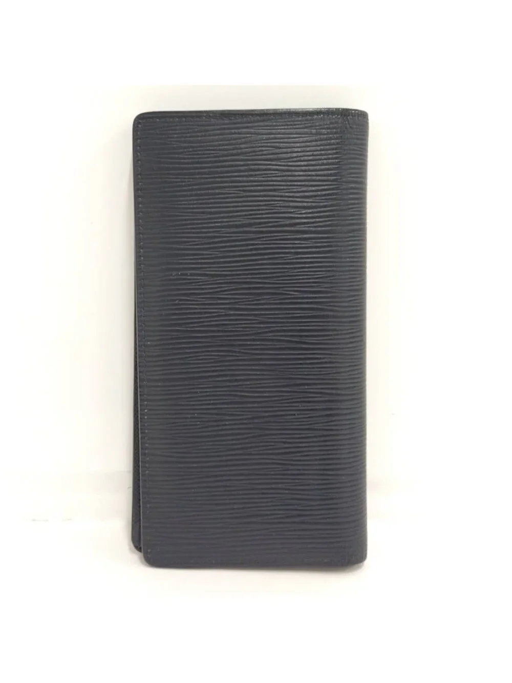 Louis Vuitton Portefeuille Brazza NM Epi Damier Graphite Blue Marine Wallet